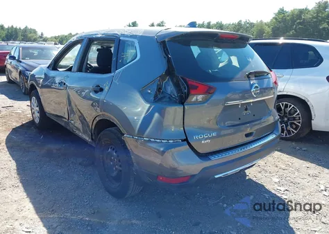 2020 Nissan Rogue S Intelligent Awd из США, поврежденный, VIN 5N1AT2MV4LC779897